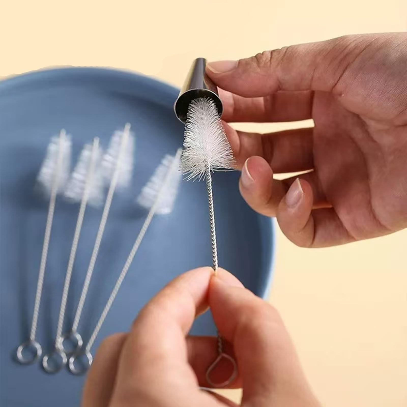 18Pcs Large Piping Tips and Couplers Set for Piping Bgs, Stainless Steel Cake Decorating Piping Tips for Cupcake Puff Cookie - 2Pcs Cleaning Brush