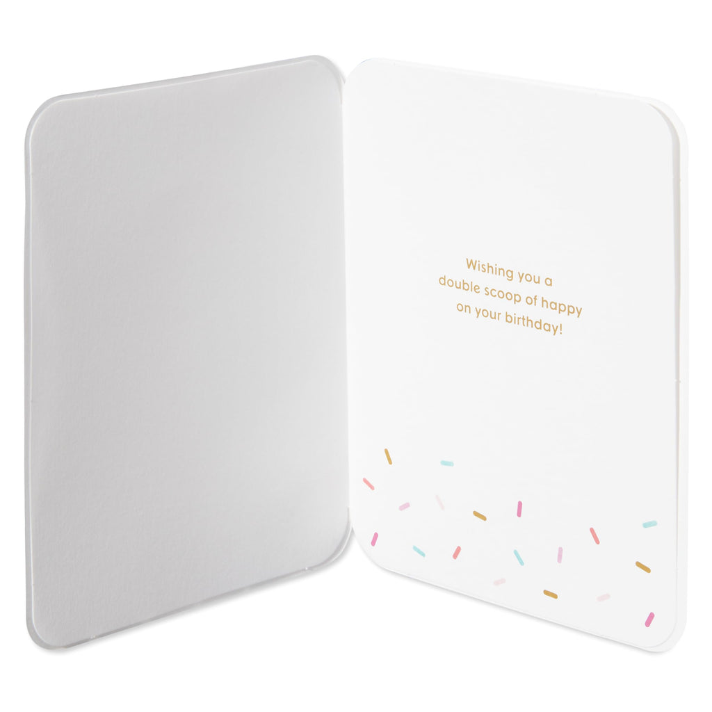 Papyrus Birthday Card (Double Scoop)