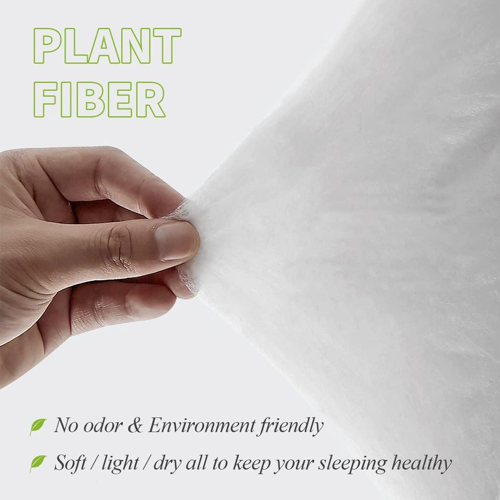 Skiennix Queen Size Down Alternative Comforter - Ultra Soft Heavyweight Fiberfill Duvet Insert 90x90