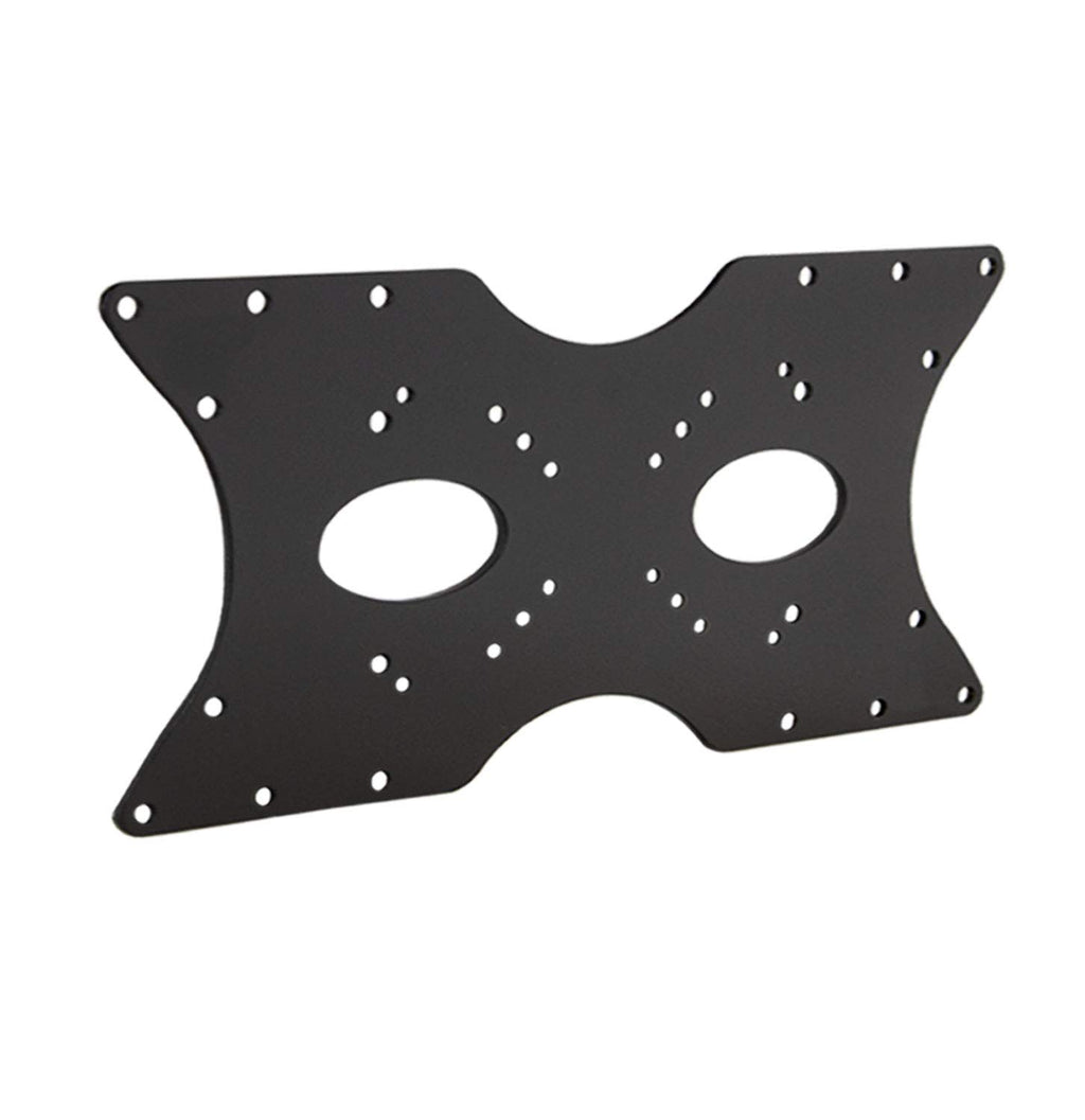 Mount-It! Steel VESA Adapter Plate Bracket, Conversion Kit for TV and Monitor Mounts, Expands 50x50 75x75 100x100 200x100 200x200 to Larger VESA Patterns Up to 400x200mm, Fits 32"–55" Screens