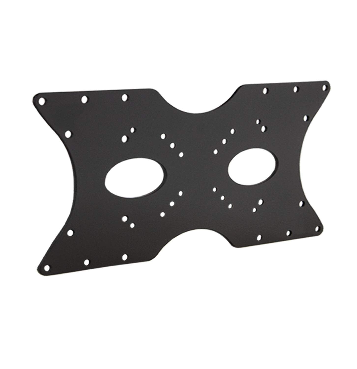 Mount-It! Steel VESA Adapter Plate Bracket, Conversion Kit for TV and Monitor Mounts, Expands 50x50 75x75 100x100 200x100 200x200 to Larger VESA Patterns Up to 400x200mm, Fits 32"–55" Screens