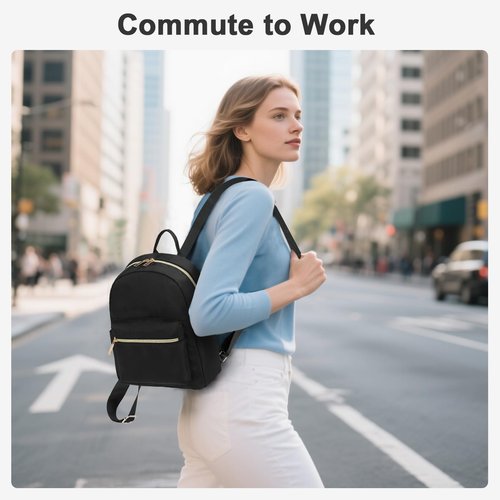BTOOP Mini Backpack Women Girls 13'' Water-resistant Small Backpack Purse Shoulder Bag for Womens Adult Kids School Travel