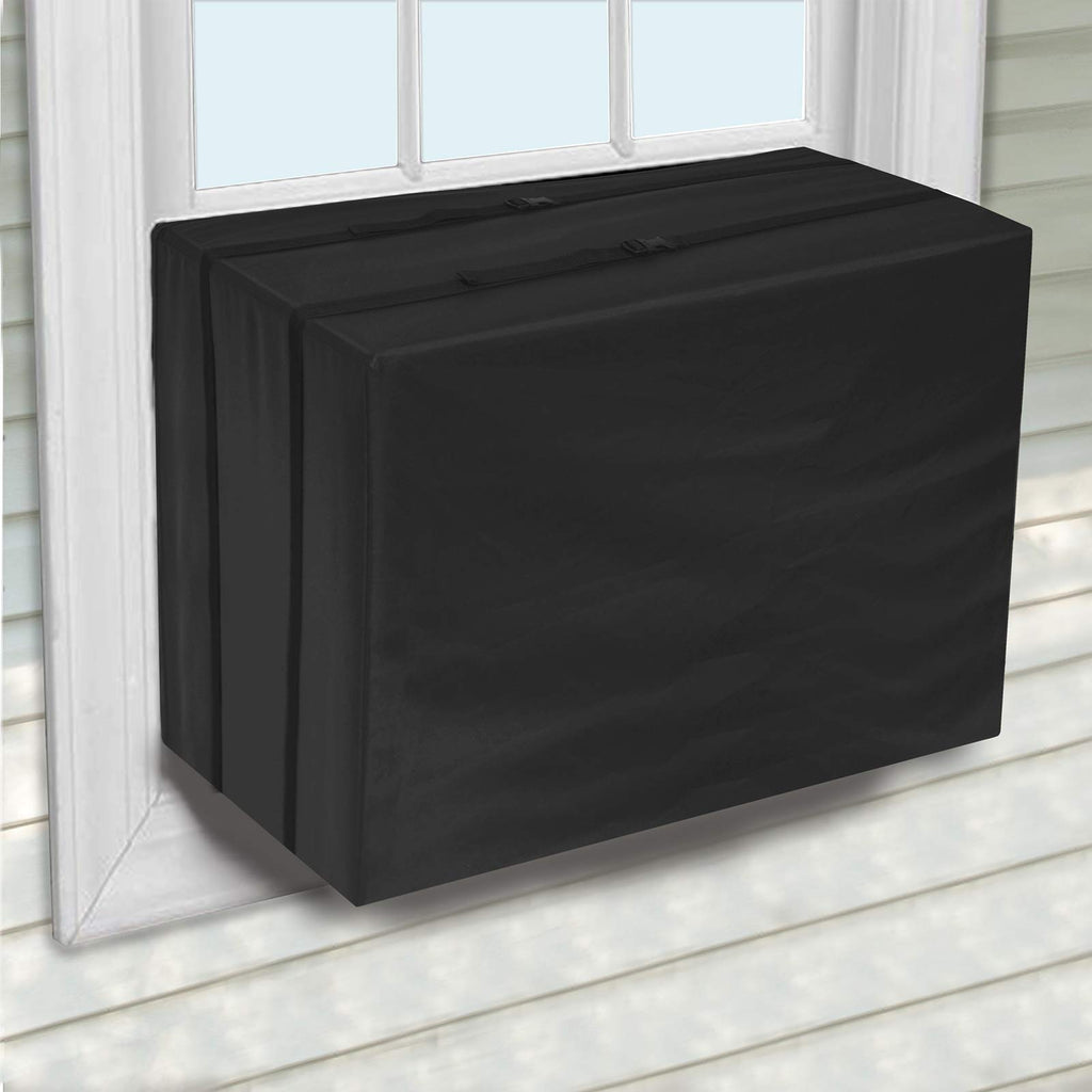 Foozet Window Air Conditioner Cover for Outside Unit, Small, 420D, 21"W x 16"D x 15"H