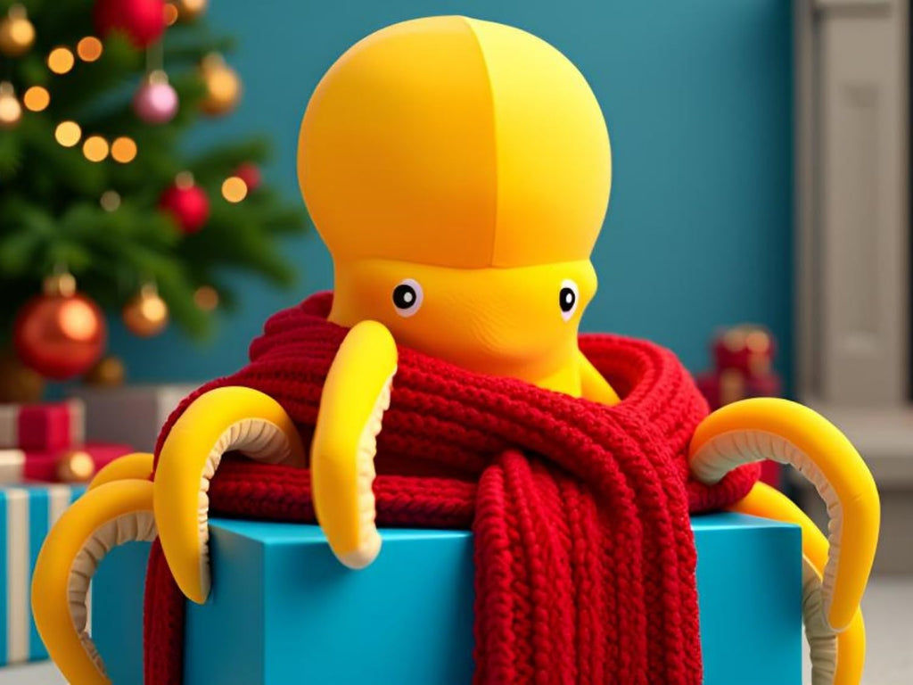Ryttir 24 Inch 15% Chubbier Large Octopus Stuffed Animal,Soft Weighted Squid Plush Stuffed Octopuss Body Pillow for Kids and Adults - Perfect Valentine Octopus Gifts for Cuddling and Room Decoration