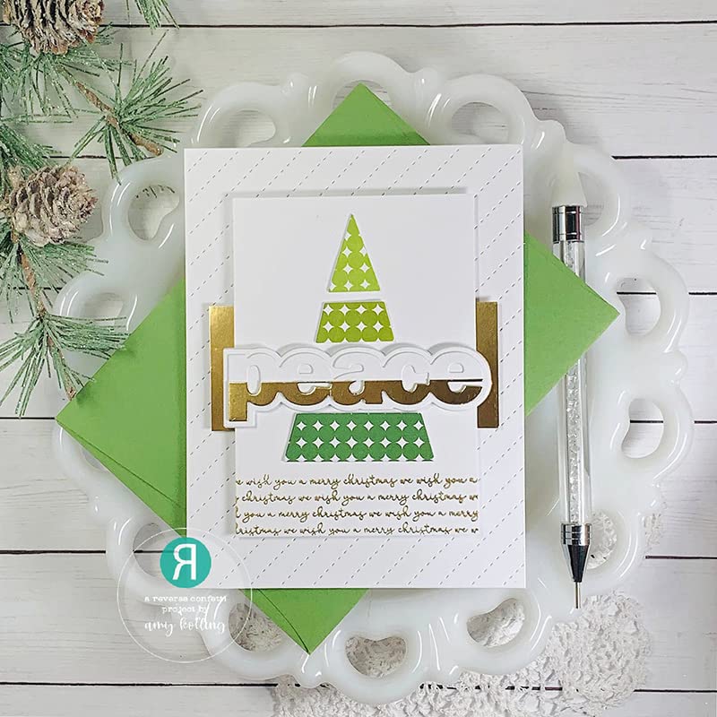 Triangular Metal Cutting Dies for Scrapbooking & Card Making