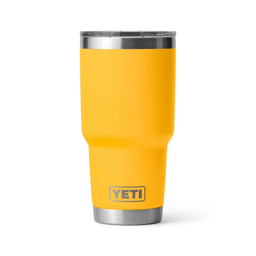 YETI Rambler 30 oz Tumbler, Stainless Steel, Vacuum Insulated with MagSlider Lid, Alpine Yellow