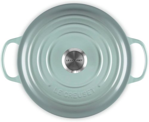 Le Creuset Enameled Cast Iron Deep Round Oven - 6.5 Qt. | Durable Sea Salt Finish