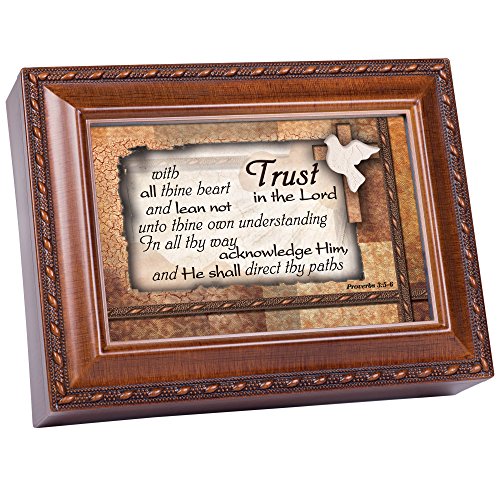 Musical Jewelry Box with Photos - Plays How Great Thou Art - Gift Decor