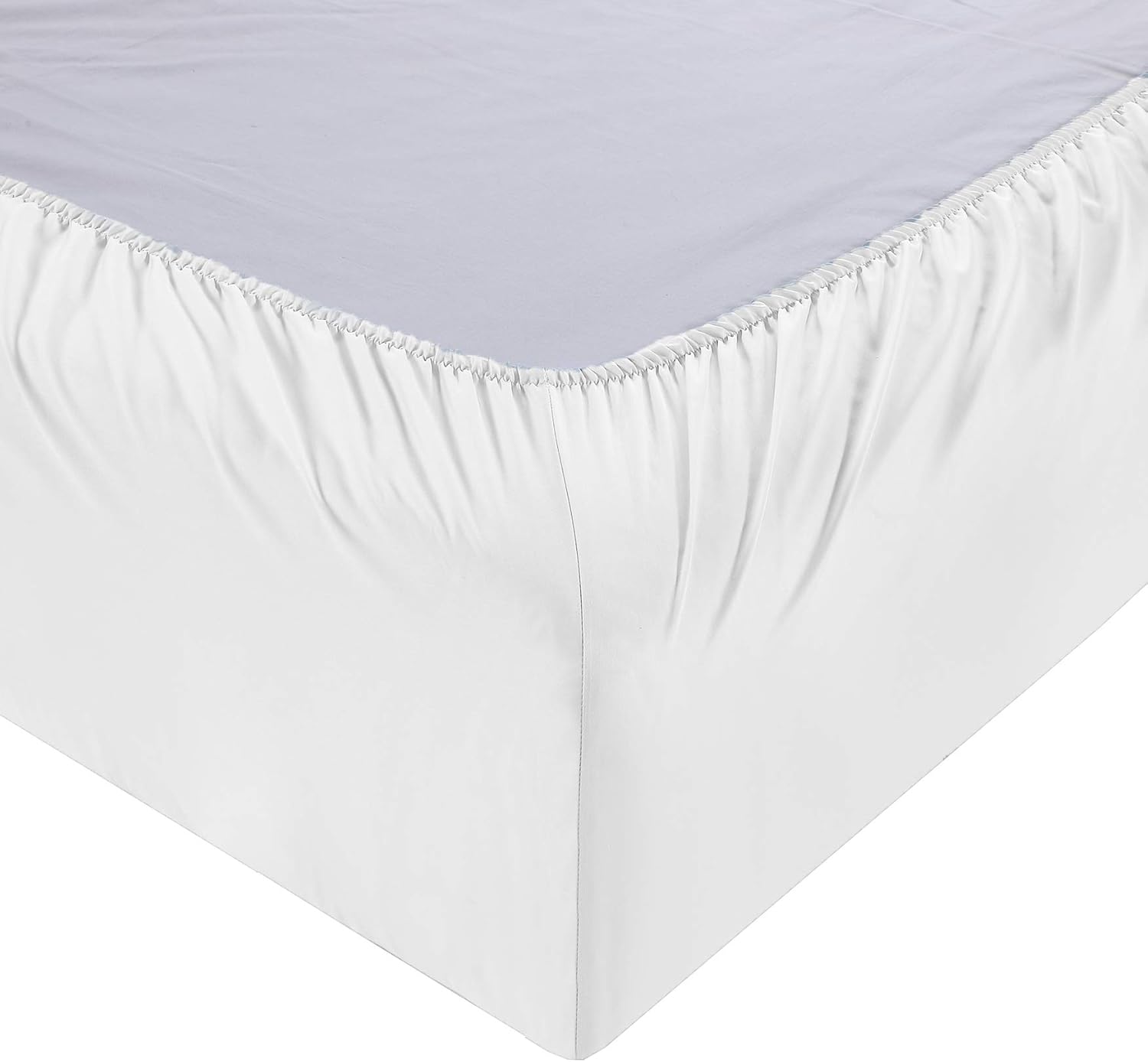Skiennix Viscose Sheet Set | King Size, 100% Rayon Bamboo, Luxuriously Soft & Cooling - White, 4 Pieces