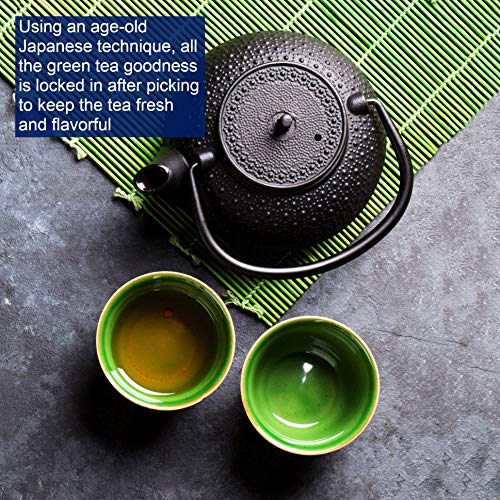 Tetley Natural Lemon Green Tea, 72 Count Tea Bags (Pack of 6)
