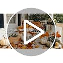 Thanksgiving Fall Pillow Covers Set of 4 - 18x18 Buffalo Check Pumpkin Truck
