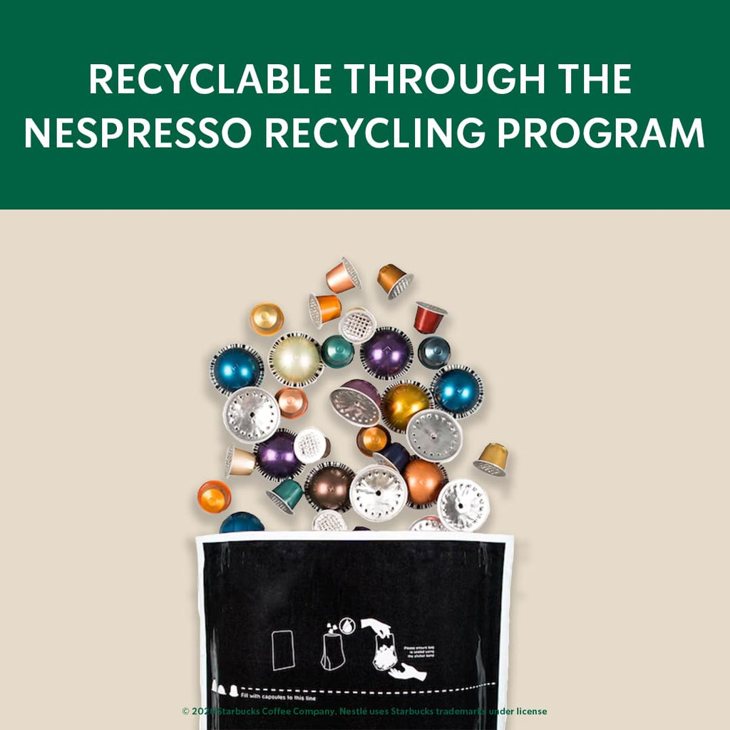 Starbucks by Nespresso Vertuo Coffee Pods - Pike Place Medium Roast, 30-Count, 7.8 oz Brews