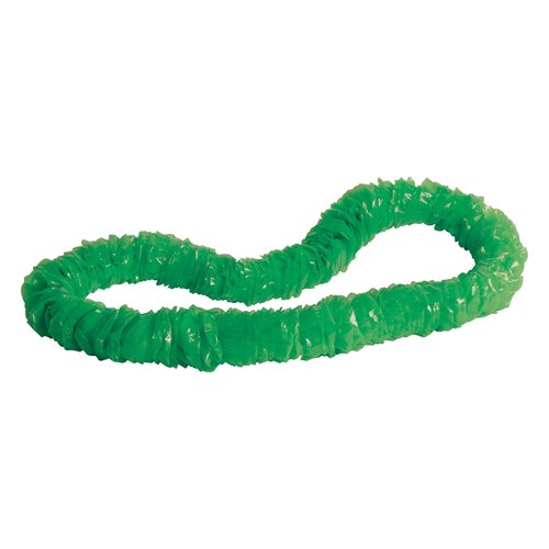 Beistle Green Soft-Twist Poly Leis with Labeled Carton