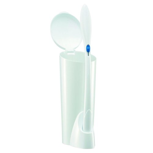 Clorox Toilet Wand Cleaning Kit - Disposable Handle, Caddy & Refills | White (Case of 6)