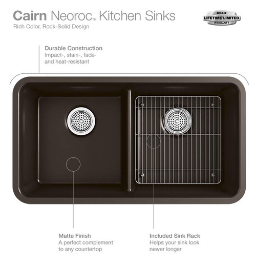 Cairn Farmhouse Kitchen Sink Towel Hook