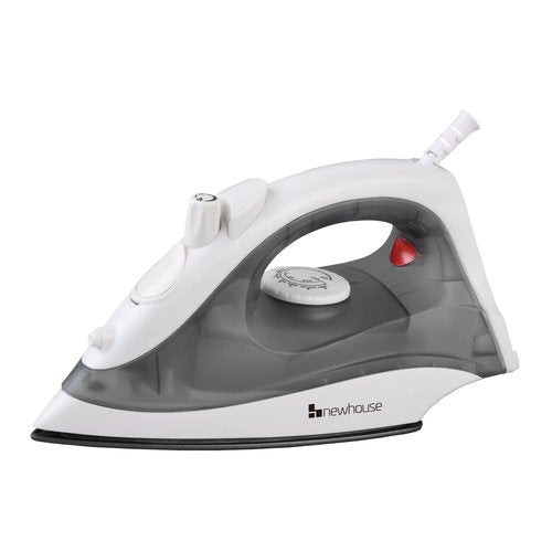 Newhouse 120V 1200-Watt Steam and Spray Iron NHIR-001, Adjustable Temperature, Self-Cleaning, ETL Certified for Hospitality and Home Use
