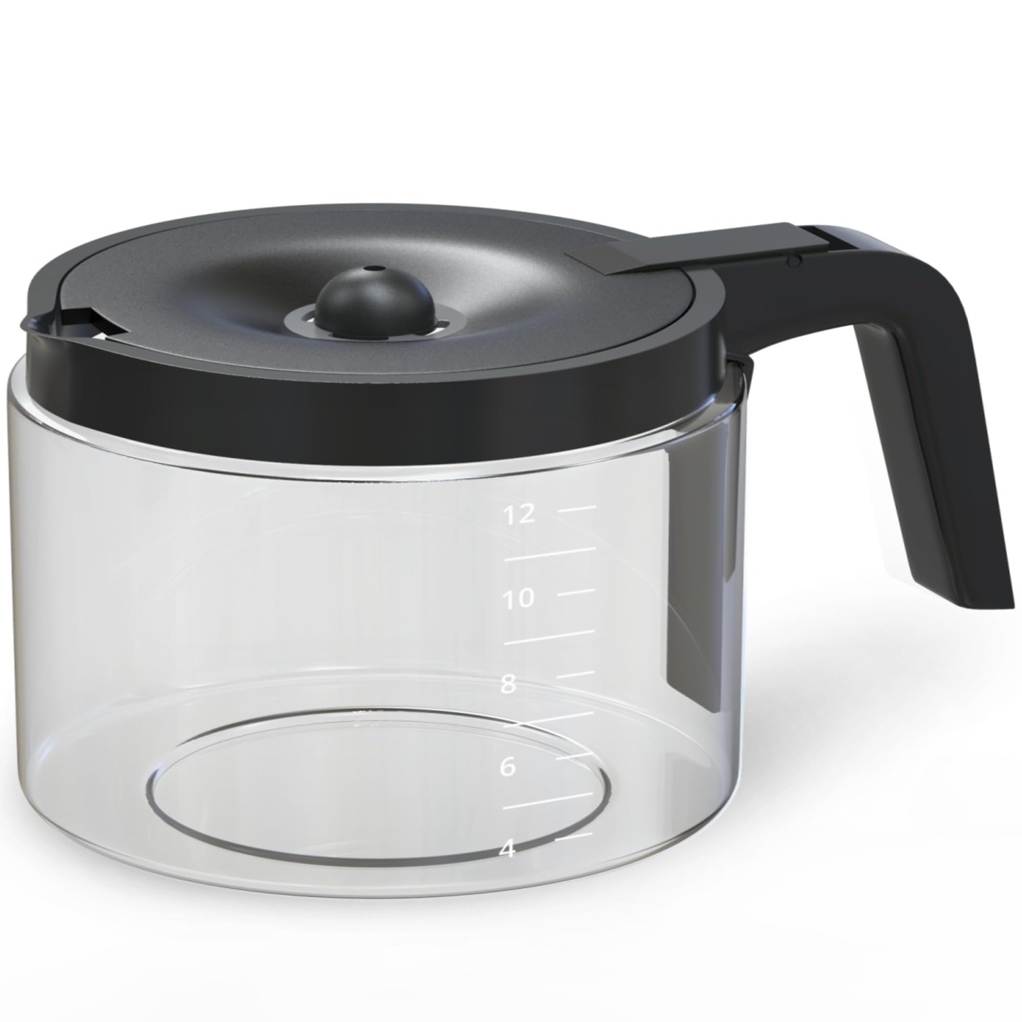 12-Cup Coffee Carafe Compatible with Keurig K-Duo Essentials, K Duo Hot & Iced – Will NOT Fit Keurig K-Duo Single Serve