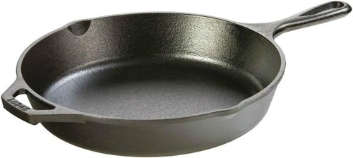 Lodge Cast Iron Cookware Set - Pre-Seasoned Skillets, Griddle & Dutch Oven - 5-Piece PFAS-Free Kitchen Essential
