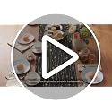 Gold Stars Sage Green Burlap Table Runner 12x48 Inch - Artoid Mode
