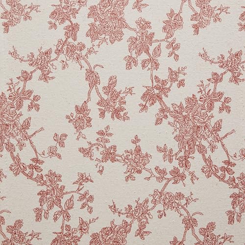 Farmhouse Table Runner 13x108 Inch Red - French Pastoral Style