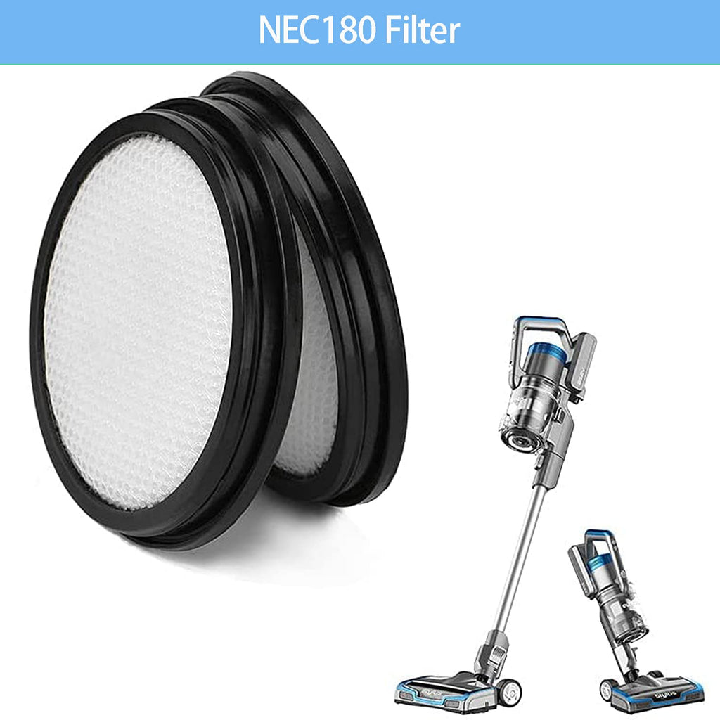 Rapidclean Pro Filter Only Compatible with Eureka Rapidclean Pro Stick NEC180 NEC280TL NEC380 NEC480 NEC185 NEC186 NEC190 Vacuum Cleaner.
