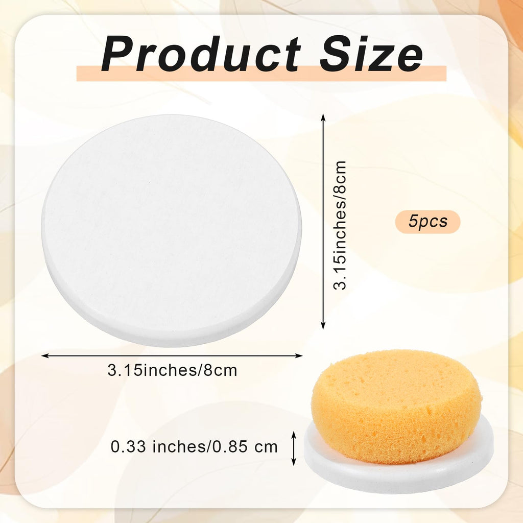 5Pcs Water Absorbing Stone Tray for Sink Water Absorbent Diatomite Trays Fast Drying Stone Sink Tray Diatomaceous Coaster Stones Drying Trays for Hand Soap Dish Cosmetic Bottles Toothbrush Holders