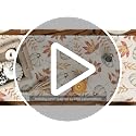 210 GSM Fall Table Runner 13x72 Inch Orange Polyester Home Decor