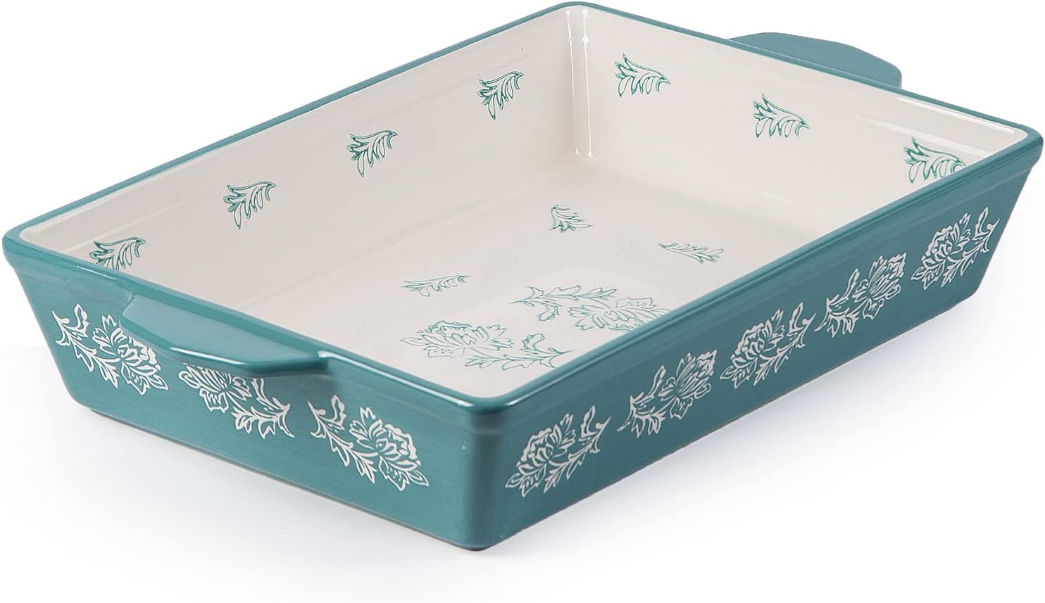 Wisenvoy Casserole Dish - Ceramic Lasagna Pan Bakeware Set | 13x9 Inch Baking Dish