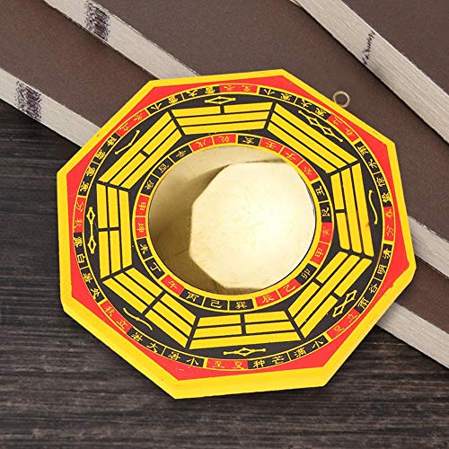Traditional Chinese Feng Shui Bagua Mirror - 6in Convex Concave