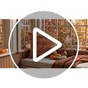 AVOIN colorlife Caramel Fall Throw Pillow Covers 18x18, Set of 2