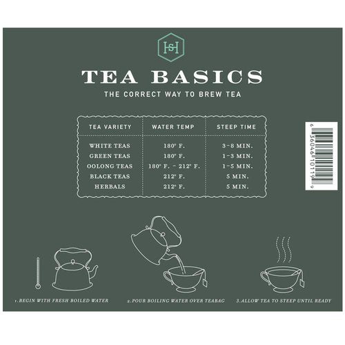 Harney & Sons Organic Peppermint Tea - Refreshing Herbal Blend | 1.76oz (50 Tea Bags)