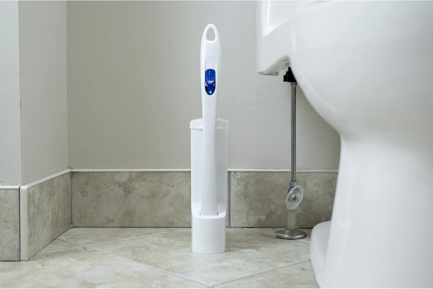 Scotch-Brite Toilet Scrubber Starter Kit - Disposable Refills with Bleach Alternative | Includes Handle & Caddy