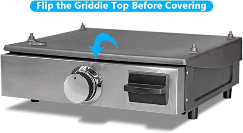 iCOVER 17-Inch Griddle Cover - Heavy-Duty Waterproof 600D Polyester for Blackstone Griddles
