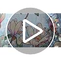 Stained Glass Window Privacy Film - 3D Rainbow Effect, UV Blocking, 17.5"x78.7"