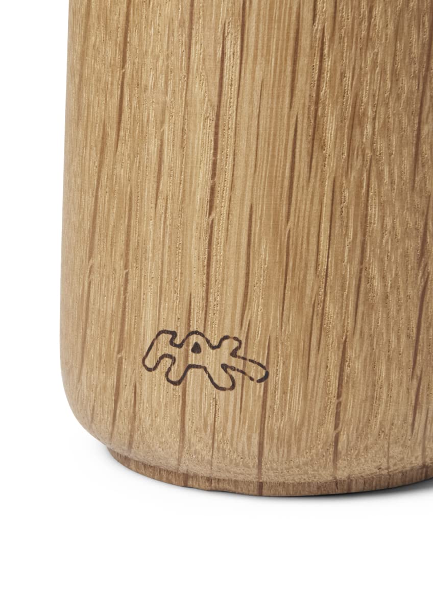 Kahler Hammershoi Salt and Pepper Grinder, Indigo, 5.7"H x 2.6"D, Designed by Hans-Christian Bauer, Gift Box Included