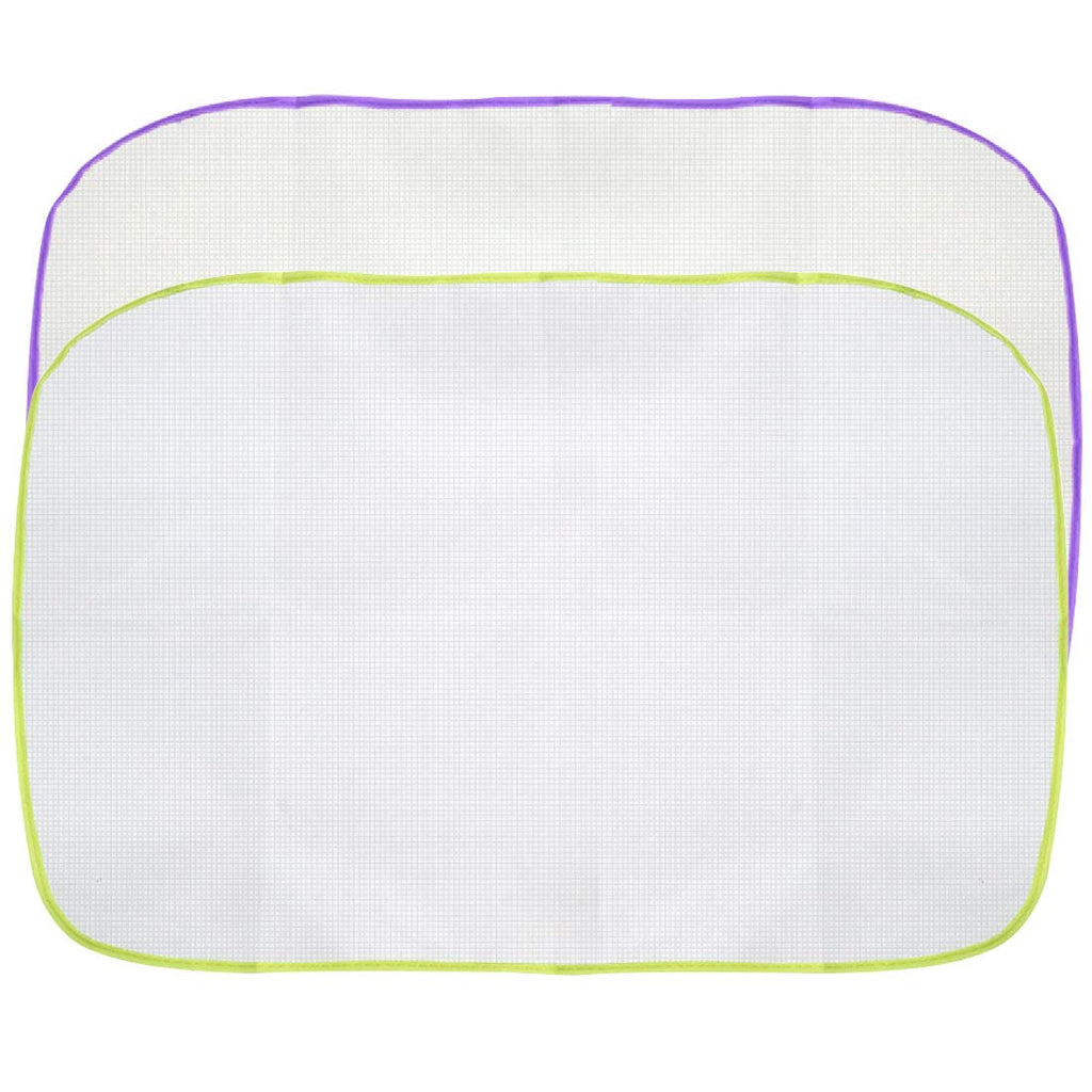 2 Pack High Temperature Resistance Protective Ironing Pressing Pad-Protective Scorch Saving Mesh (Large 23.62" x 15.74")