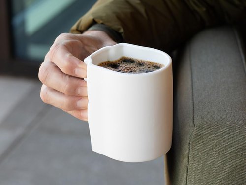 Pinch Hold Mug - Limited Bone China Edition | Climbing Mug | Rock Climber Gift | 12oz