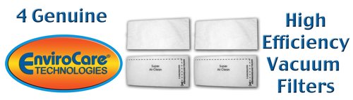 EnviroCare Replacement Vacuum Cleaner Bags Designed to fit Miele Canisters Style F J M 10 Bags with 4 Filters