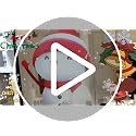 130PCS Christmas Window Stickers Snowflakes Santa Reindeer Holiday Decor