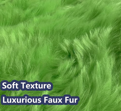 AISENO 36 Inch Green Christmas Tree Skirt Plush Decoration for Merry Christmas Party - Faux Fur Christmas Tree Skirt Decorations