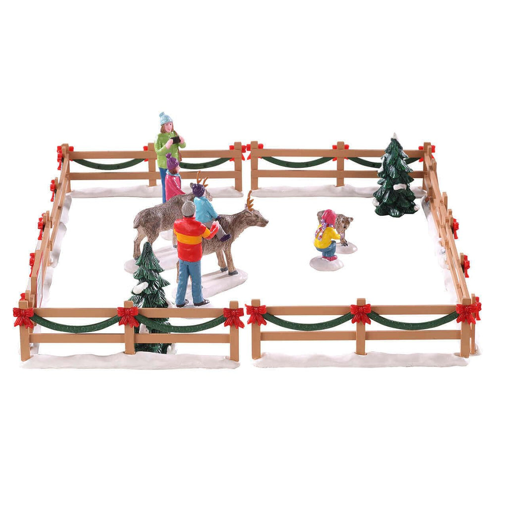Lemax - Vail Village - Accessory: Reindeer Petting Zoo