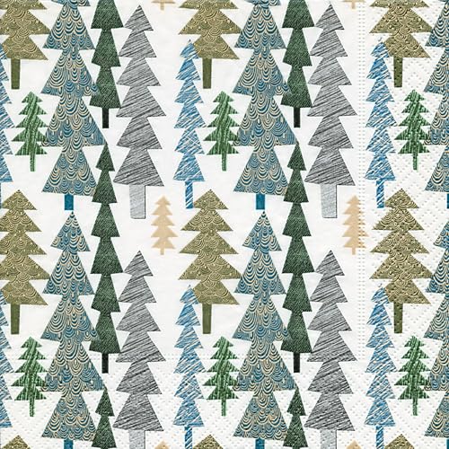 IHR Ideal Home Range 3-Ply Disposable Party Napkins - 20 Count