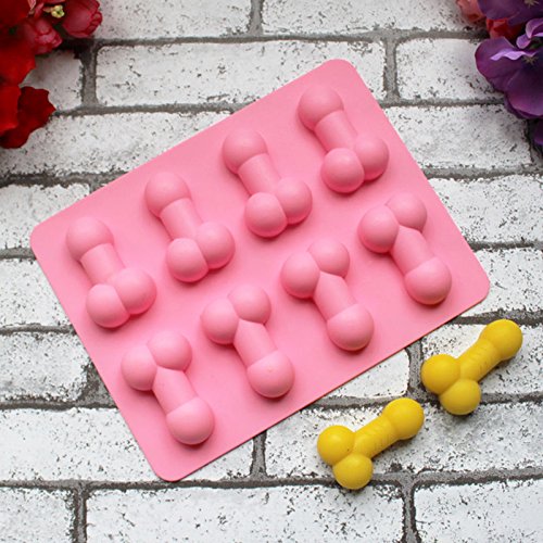 Penis-Shaped Silicone Ice Cube Tray Mold for Parties