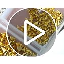 3D Metal Nail Spikes & Studs - Gold & Silver Cone Charms with Tools