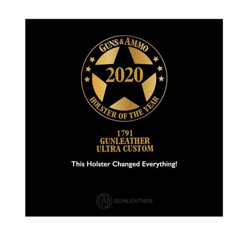 1791 GUNLEATHER Ultra Custom Holster for P238 & P938 - Leather IWB CCW Holster with Memory Lock - Right Handed - Fits Sig Sauer P238, Sig Sauer P938