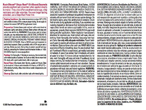 Rust-Oleum Stops Rust Enamel Paint, Gloss Carnival Red, 32 Fl Oz Quart
