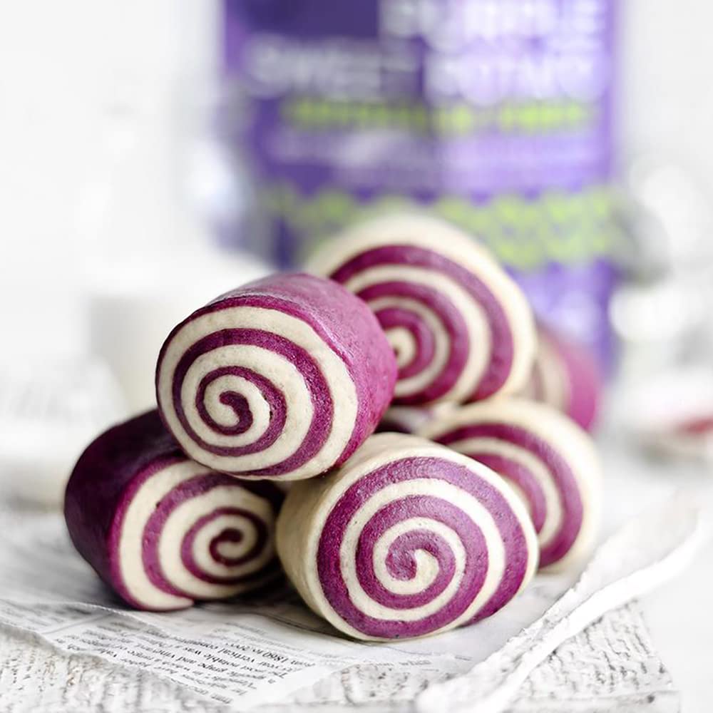Suncore Foods Purple Sweet Potato Powder, Purple Food Coloring Powder, Gluten-Free, Non-GMO, 16oz, 1 Pack