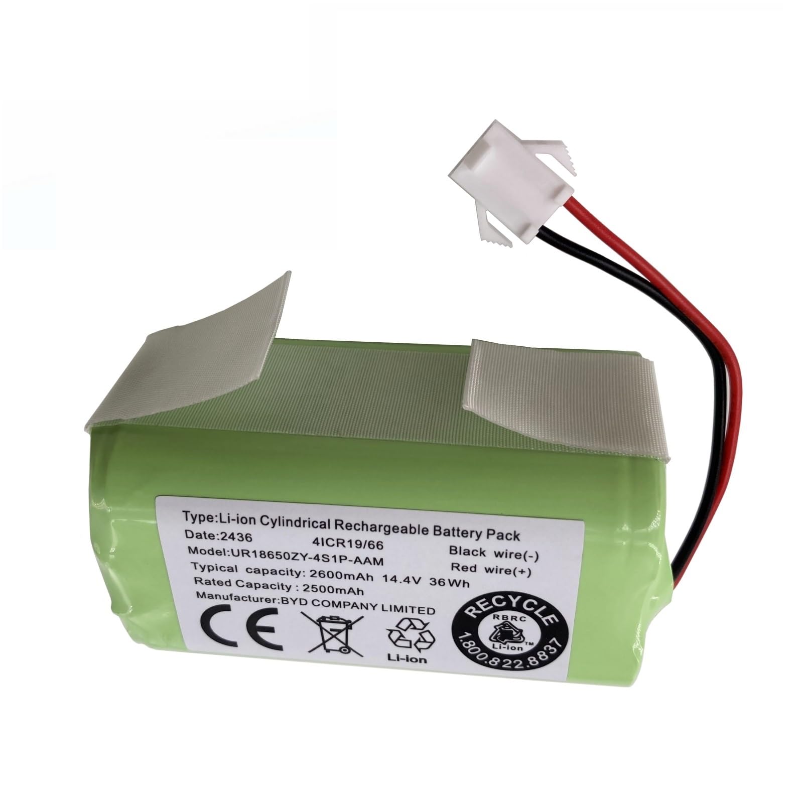 IFRESEM Replacement Battery for Eufy RoboVac 11 11C 11S Plus 11S Max 12 15T 15C Max 25C 30 30C 35C G10 G20 Hybrid G30 Verge Edge G32 Pro G35+ G40 Hybrid+ PA04 CMICR18650F8M7-4S1P Robot Vacuum
