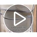 MIUPOO Multi-Layer Mesh Hanging Storage Organizer for Socks & Underwear