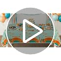 Singer-Themed Plastic Tablecloth Set - 3PCS for Birthday Parties